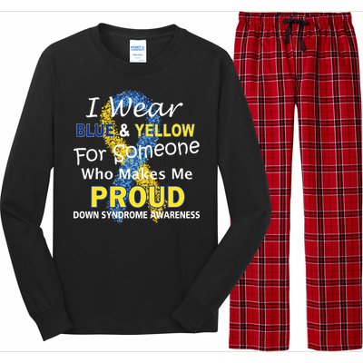 Down Syndrome Awareness Makes Me Proud Long Sleeve Pajama Set