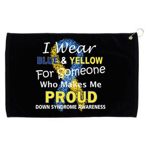 Down Syndrome Awareness Makes Me Proud Grommeted Golf Towel