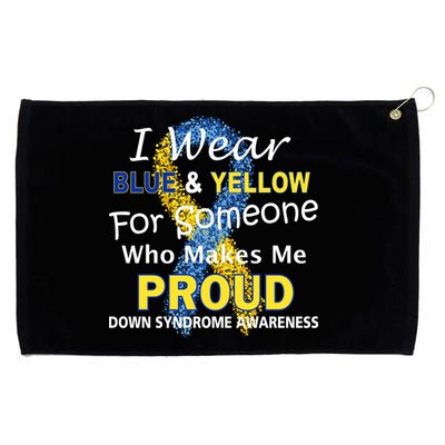 Down Syndrome Awareness Makes Me Proud Grommeted Golf Towel