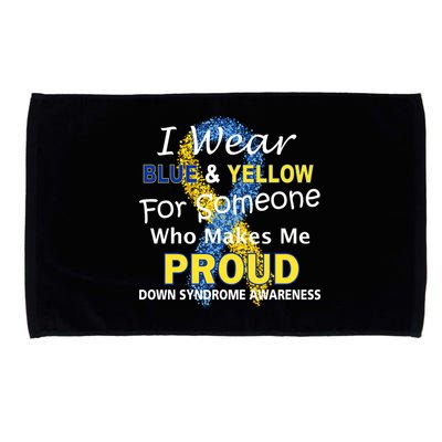 Down Syndrome Awareness Makes Me Proud Microfiber Hand Towel