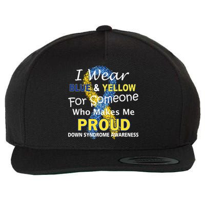 Down Syndrome Awareness Makes Me Proud Wool Snapback Cap