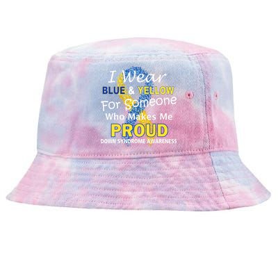 Down Syndrome Awareness Makes Me Proud Tie-Dyed Bucket Hat