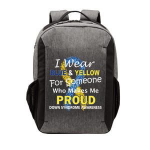 Down Syndrome Awareness Makes Me Proud Vector Backpack