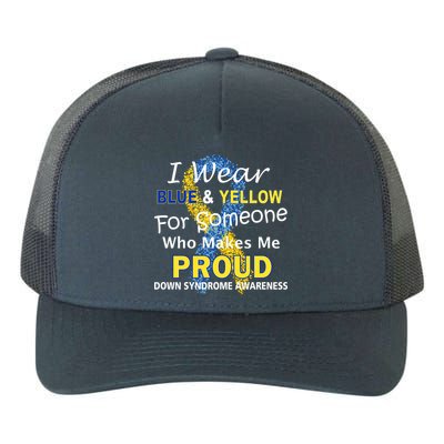 Down Syndrome Awareness Makes Me Proud Yupoong Adult 5-Panel Trucker Hat