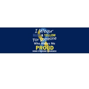 Down Syndrome Awareness Makes Me Proud Bumper Sticker