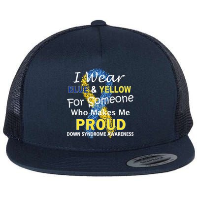 Down Syndrome Awareness Makes Me Proud Flat Bill Trucker Hat