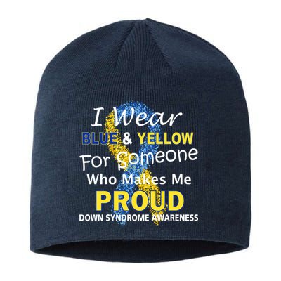 Down Syndrome Awareness Makes Me Proud Sustainable Beanie