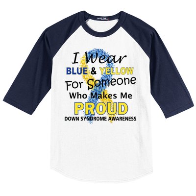 Down Syndrome Awareness Makes Me Proud Baseball Sleeve Shirt