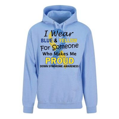 Down Syndrome Awareness Makes Me Proud Unisex Surf Hoodie