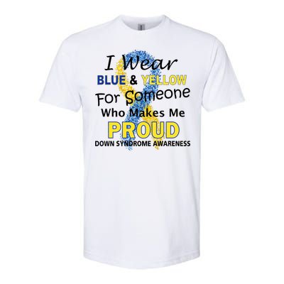 Down Syndrome Awareness Makes Me Proud Softstyle CVC T-Shirt