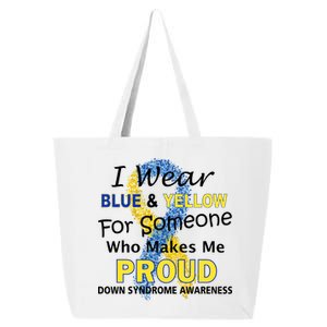 Down Syndrome Awareness Makes Me Proud 25L Jumbo Tote