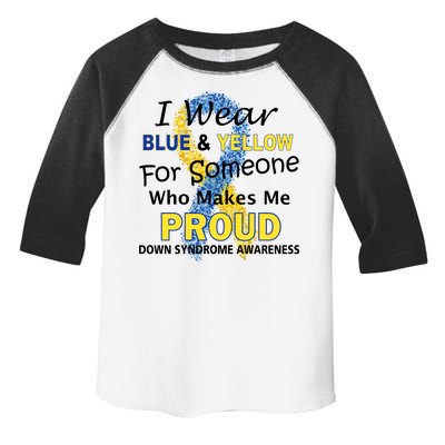 Down Syndrome Awareness Makes Me Proud Toddler Fine Jersey T-Shirt