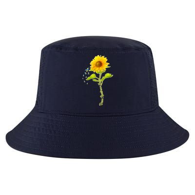 Down Syndrome Awareness Sunflower Cool Comfort Performance Bucket Hat