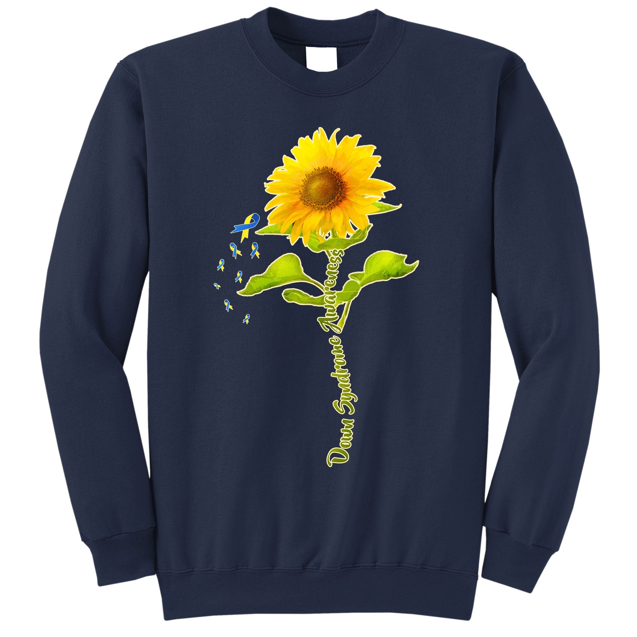 Down Syndrome Awareness Sunflower Sweatshirt