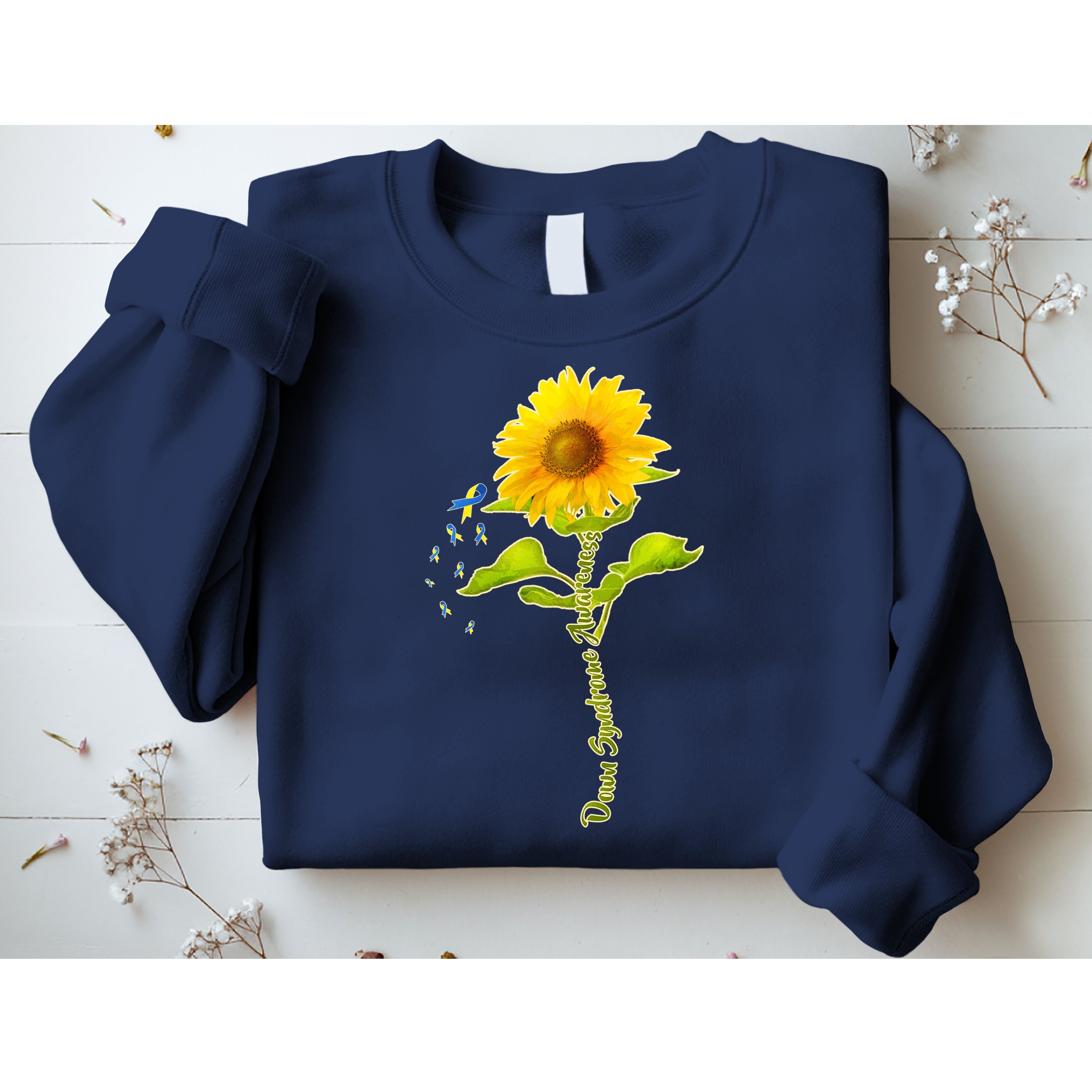 Down Syndrome Awareness Sunflower Sweatshirt