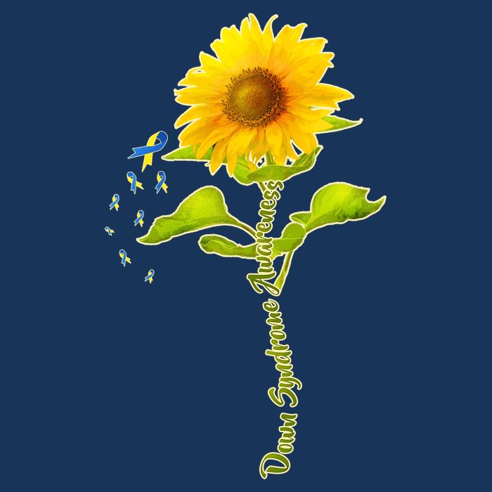 Down Syndrome Awareness Sunflower Sweatshirt