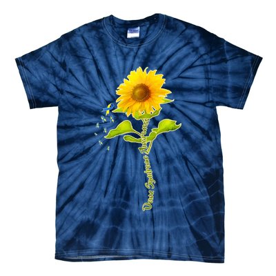 Down Syndrome Awareness Sunflower Tie-Dye T-Shirt