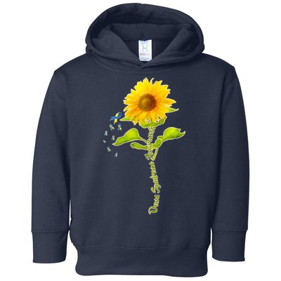 Down Syndrome Awareness Sunflower Toddler Hoodie