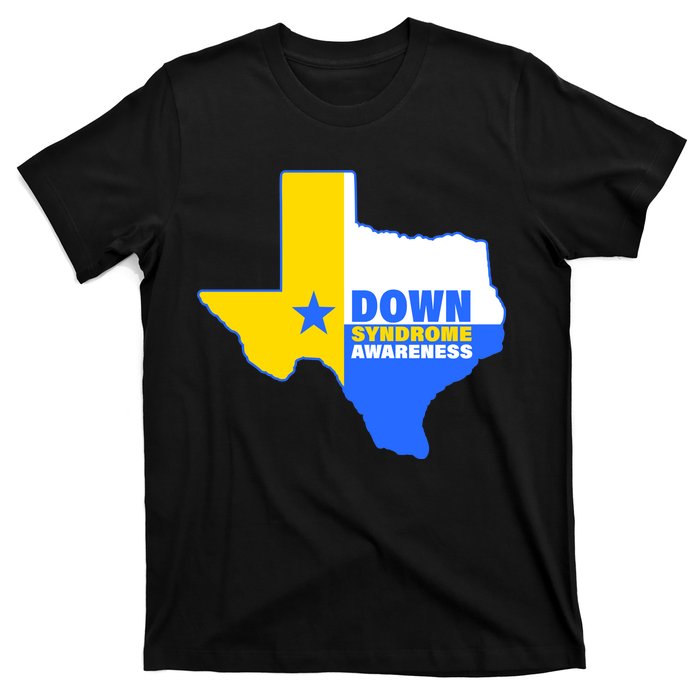 Down Syndrome Awareness Texas State T-Shirt