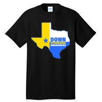 Down Syndrome Awareness Texas State Tall T-Shirt