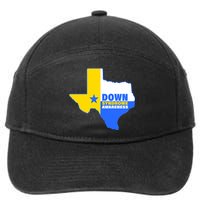 Down Syndrome Awareness Texas State 7-Panel Snapback Hat