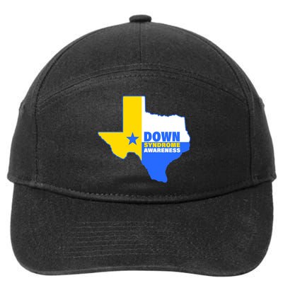 Down Syndrome Awareness Texas State 7-Panel Snapback Hat