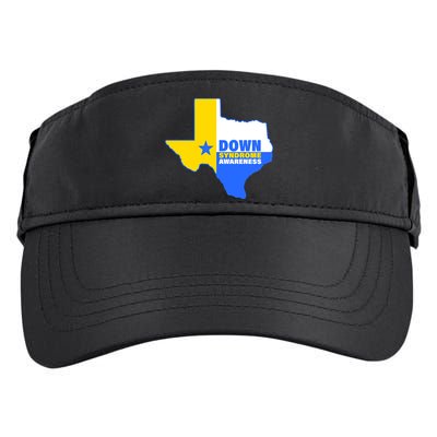 Down Syndrome Awareness Texas State Adult Drive Performance Visor