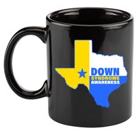 Down Syndrome Awareness Texas State 11oz C Handle Ceramic Mug