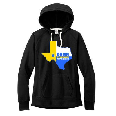 Down Syndrome Awareness Texas State Women's Fleece Hoodie