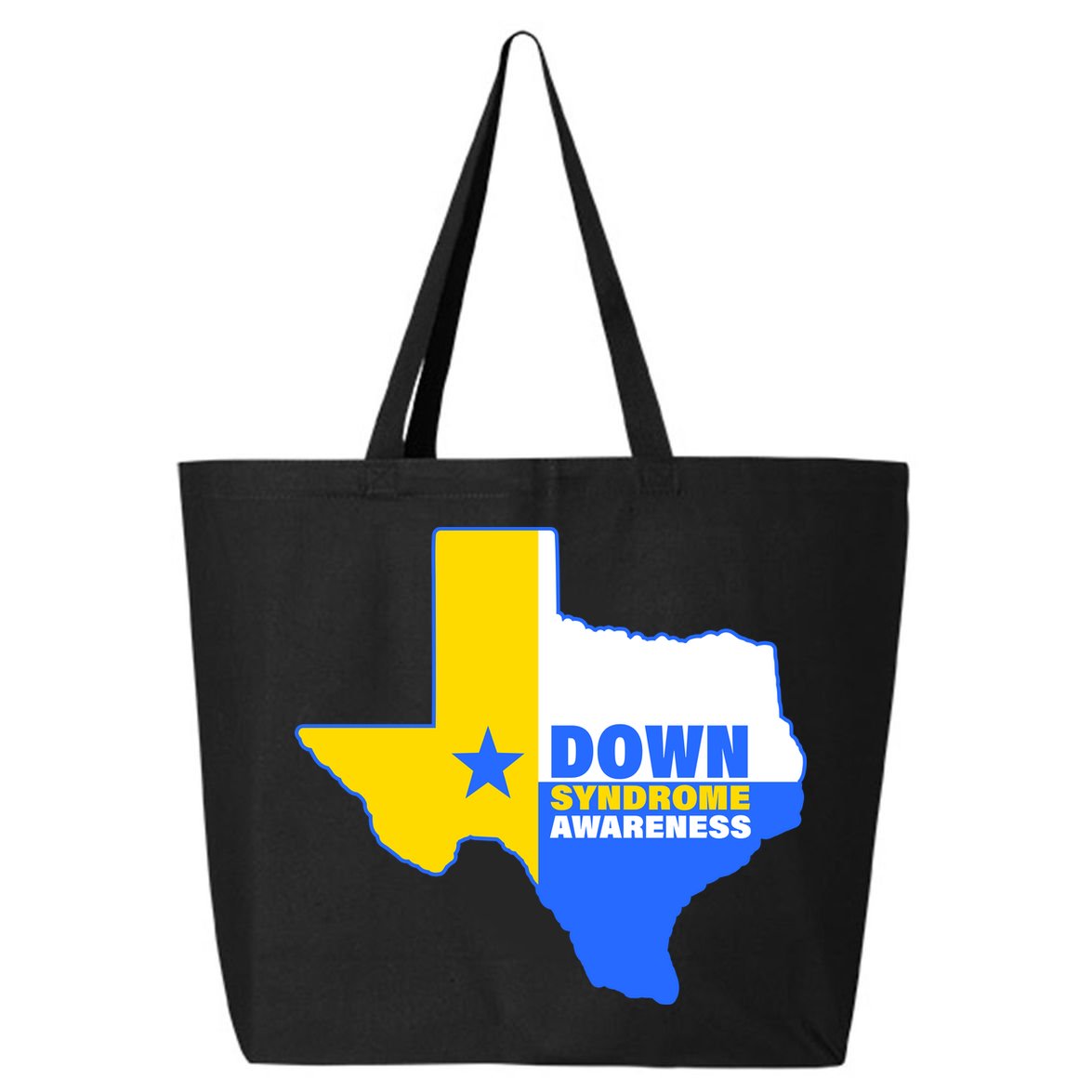 Down Syndrome Awareness Texas State 25L Jumbo Tote