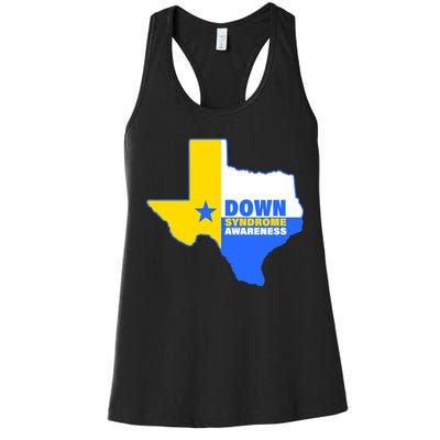 Down Syndrome Awareness Texas State Women's Racerback Tank