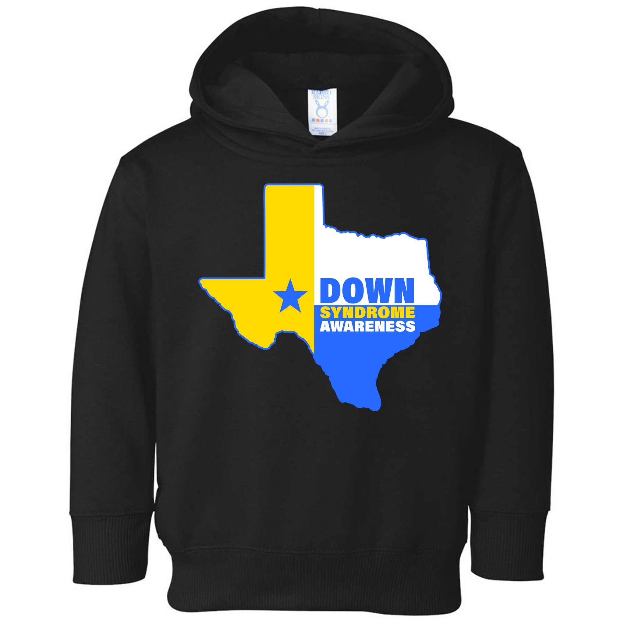 Down Syndrome Awareness Texas State Toddler Hoodie