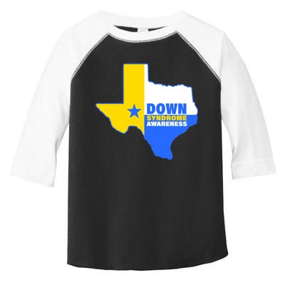 Down Syndrome Awareness Texas State Toddler Fine Jersey T-Shirt