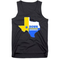 Down Syndrome Awareness Texas State Tank Top