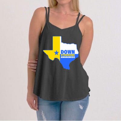 Down Syndrome Awareness Texas State Women's Strappy Tank