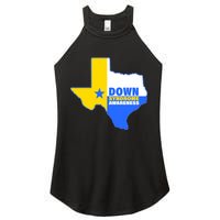 Down Syndrome Awareness Texas State Women's Perfect Tri Rocker Tank