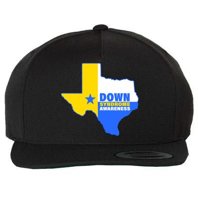 Down Syndrome Awareness Texas State Wool Snapback Cap