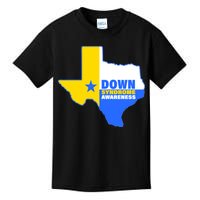 Down Syndrome Awareness Texas State Kids T-Shirt