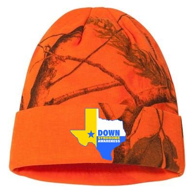 Down Syndrome Awareness Texas State Kati Licensed 12" Camo Beanie