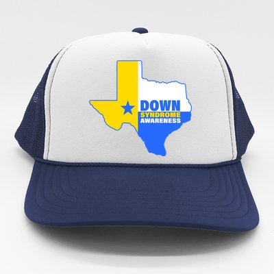 Down Syndrome Awareness Texas State Trucker Hat