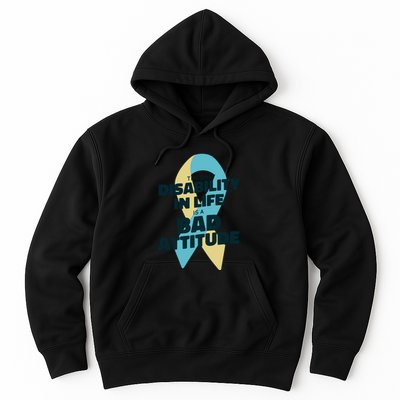 Down Syndrome Bad Attitude Hoodie
