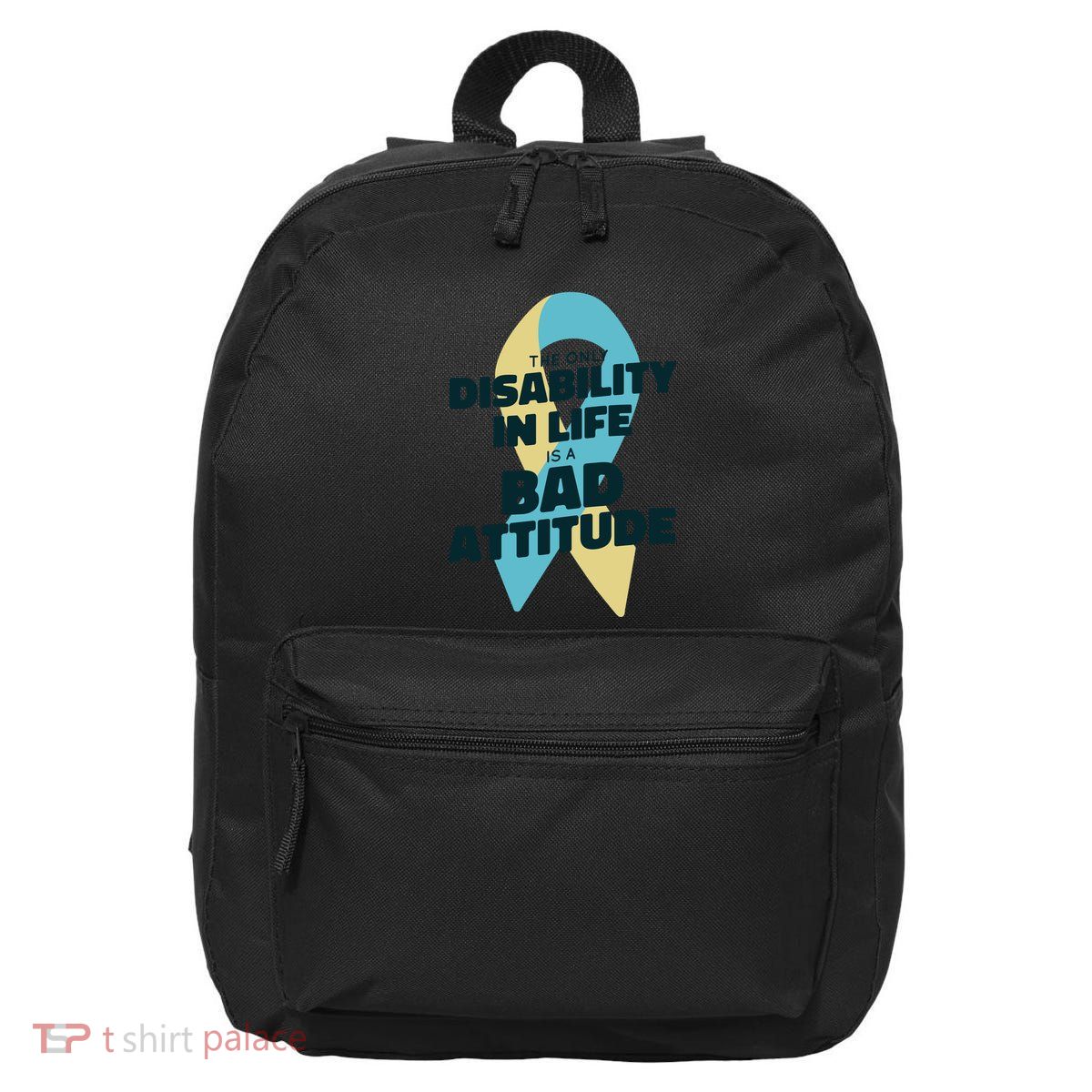 Down Syndrome Bad Attitude 16 in Basic Backpack