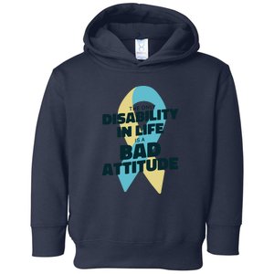 Down Syndrome Bad Attitude Toddler Hoodie