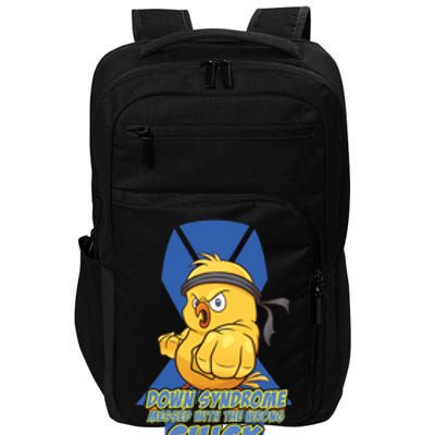 Down Syndrome Chick Impact Tech Backpack