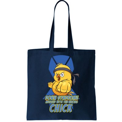 Down Syndrome Chick Tote Bag