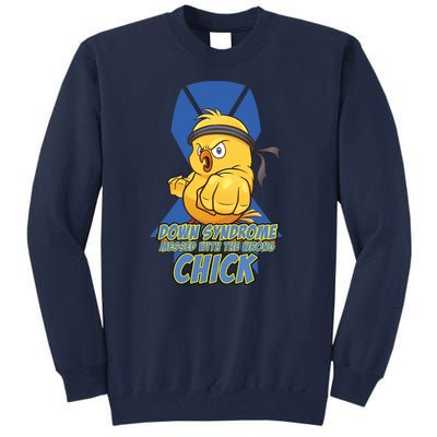 Down Syndrome Chick Tall Sweatshirt