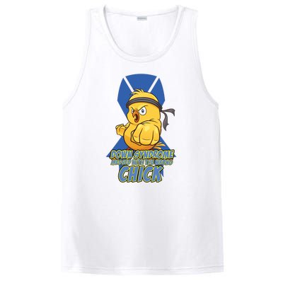 Down Syndrome Chick PosiCharge Competitor Tank