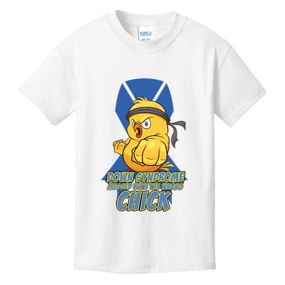 Down Syndrome Chick Kids T-Shirt
