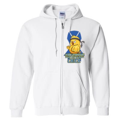 Down Syndrome Chick Full Zip Hoodie