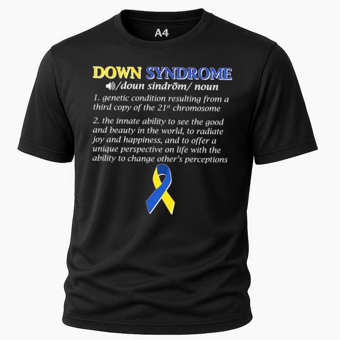 Down Syndrome Definition Cooling Performance Crew T-Shirt